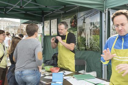 Rencontre des Maîtres-Maraîchers avec le public